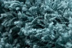 Dywan SOFFI koło shaggy 5cm niebieski