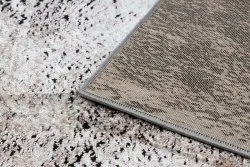 Alfombra DE LUXE moderna 634 Marco vintage - Structural gris / rosado
