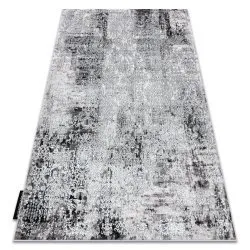 Alfombra DE LUXE moderna 2081 Ornamento vintage - Structural crema / gris