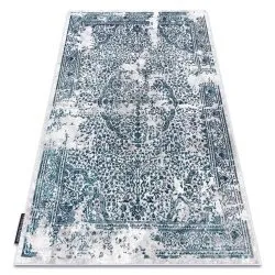 Alfombra DE LUXE moderna 2082 Ornamento vintage - Structural crema / gris