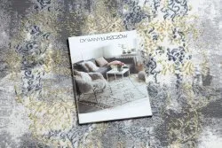 Alfombra DE LUXE moderna 6754 Ornamento vintage - Structural crema / oro