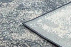 Alfombra NAIN vintage 7591/50911 azul oscuro / beige