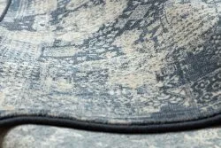 Alfombra NAIN vintage 7591/50911 azul oscuro / beige