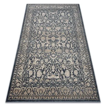 Alfombra NAIN Ornamento vintage 7557/51944 beige / azul oscuro