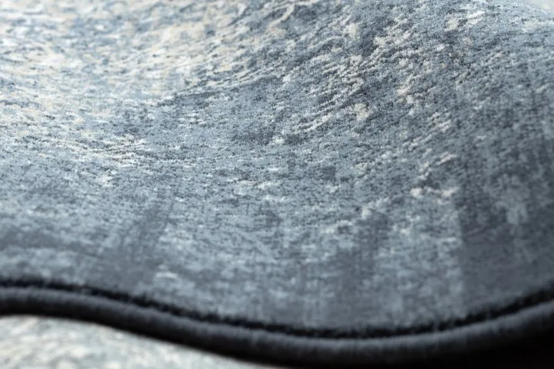 Alfombra NAIN vintage 7010/50911 azul oscuro / beige