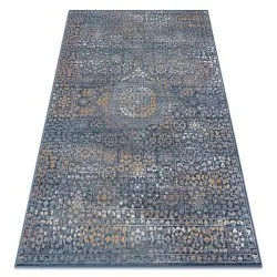 Dywan NAIN Ornament 7708/51911 granat / pomarańczowy