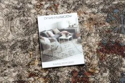 Alfombra NAIN Ornamento vintage 7700/51922 beige / azul oscuro / terracota