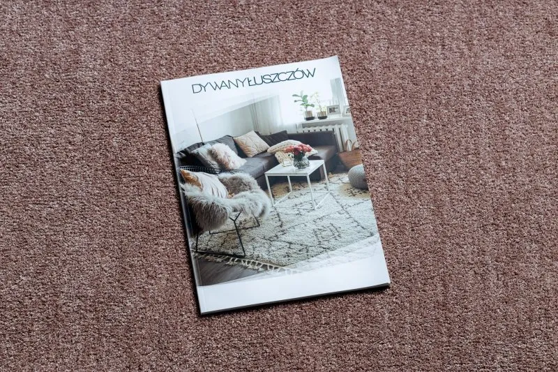 Nowoczesny dywan do prania LATIO 71351022 brudny róż