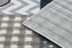 Alfombra FUN Pets para niños, animales gris