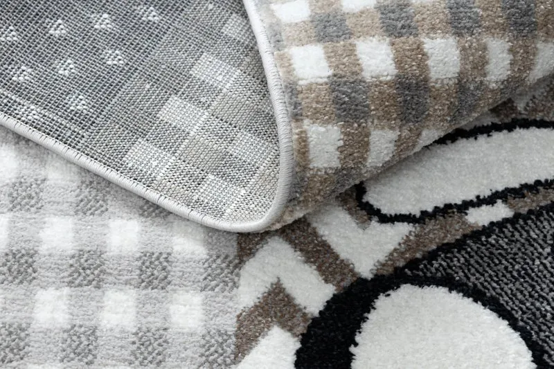 Alfombra FUN Pets para niños, animales gris