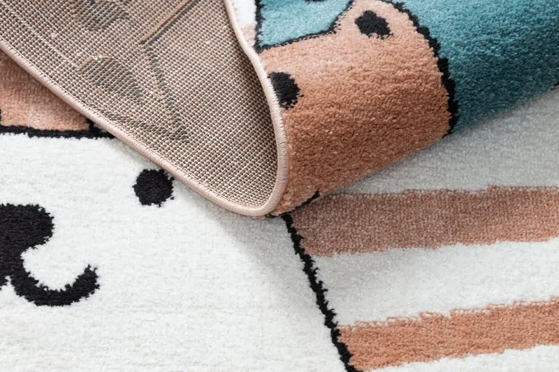 Alfombra FUN Gatti para niños, gatos animales rosado