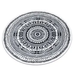 Alfombra FUN Napkin servilleta circulo - crema