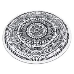 Alfombra FUN Napkin servilleta circulo - gris