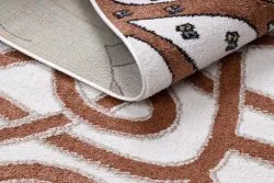 Alfombra FUN Honey para niños, oso, abejas crema