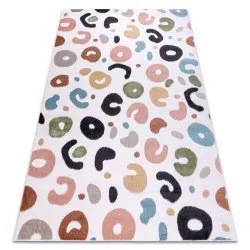 Alfombra FUN Spots para niños lugares crema