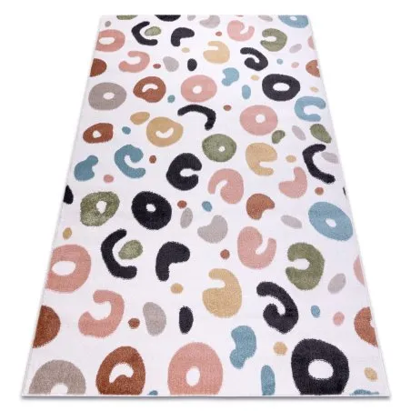 Alfombra FUN Spots para niños lugares crema