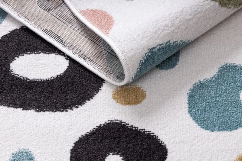 Alfombra FUN Spots para niños lugares crema