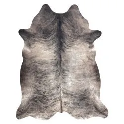 Alfombra Cuero de vaca artificial, vaca G5067-4 Couro gris
