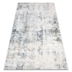 Alfombra acrílica ELITRA 6202 Abstracción vintage marfil / azul