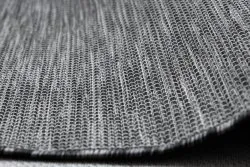 Alfombra sisal PATIO 2778 Tejido plano negro / beige