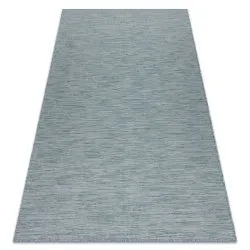 Alfombra sisal PATIO 3069 Espaldera marroquí Tejido plano - turquesa