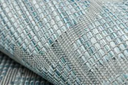 Alfombra sisal PATIO 3069 Espaldera marroquí Tejido plano - turquesa