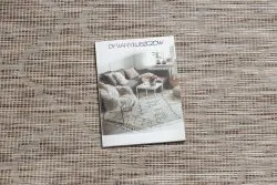 Dywan SZNURKOWY SIZAL płaskotkany PATIO 3069 koniczyna marokańska - naturalny, beż