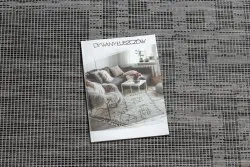 Alfombra sisal PATIO 3071 Griego marco Tejido plano - negro