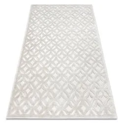 Alfombra SANTO sisal 58507 Calado, art déco beige