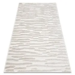 Alfombra SANTO sisal 58394 Olas beige