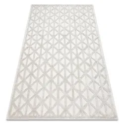 Alfombra SANTO sisal 58500 Triangulos, geométrica beige
