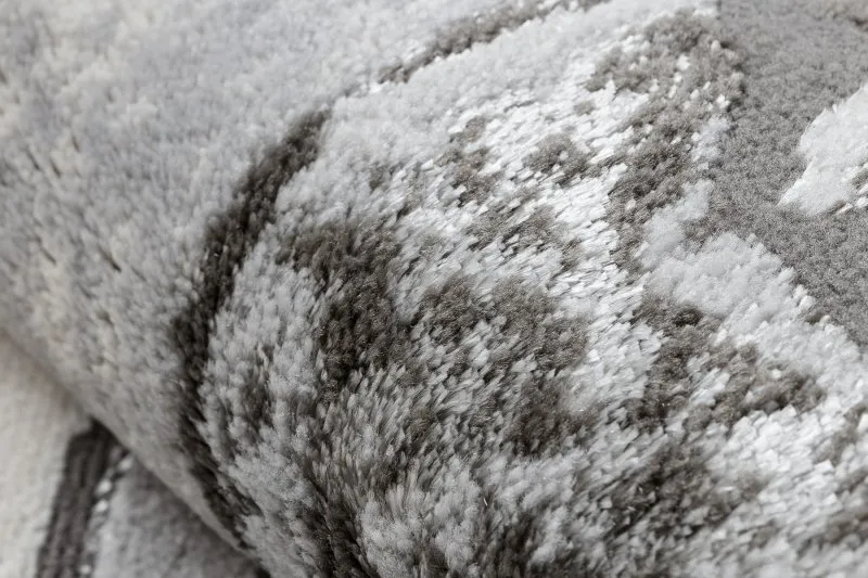 Dywan LIRA E1686 Abstrakcja, strukturalny, nowoczesny, glamour - szary