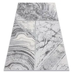 Alfombra LIRA HE527 Naturaleza, estructural, moderna, glamour - gris