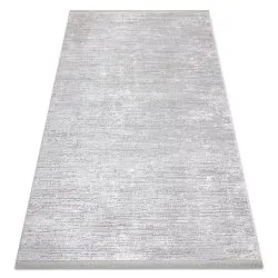 Alfombra TULS estructural, franjas 51248 moderna, gris