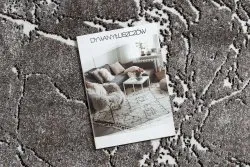 Dywan MATEO 8036/644 Nowoczesny marmur - strukturalny szary