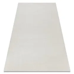Alfombra SOFTY llanura color sólido crema