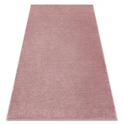 Alfombra SOFTY llanura color sólido rosado