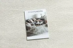Dywan SOFTY koło Jednolity, jednokolorowy krem