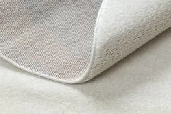 Dywan SOFTY koło Jednolity, jednokolorowy krem