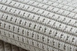 Dywan TIMO 5979 koło SZNURKOWY SIZAL outdoor ramka biały 