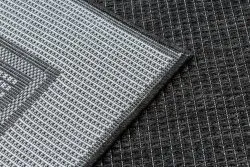 Alfombra MIMO 5979 sisal exterior marco color negro