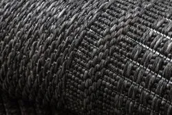 Alfombra MIMO 5979 sisal exterior marco color negro