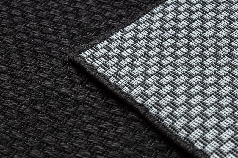 Alfombra MIMO 6272 sisal exterior negro