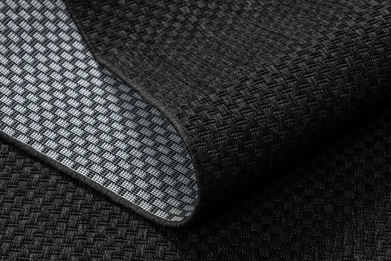 Alfombra MIMO 6272 sisal exterior negro