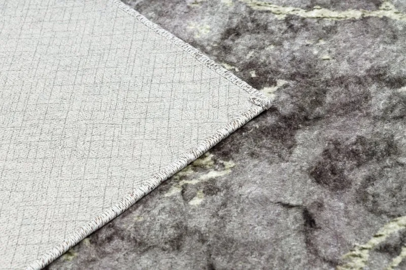 Alfombra lavable MIRO 52003.801 Mármol antideslizante - gris