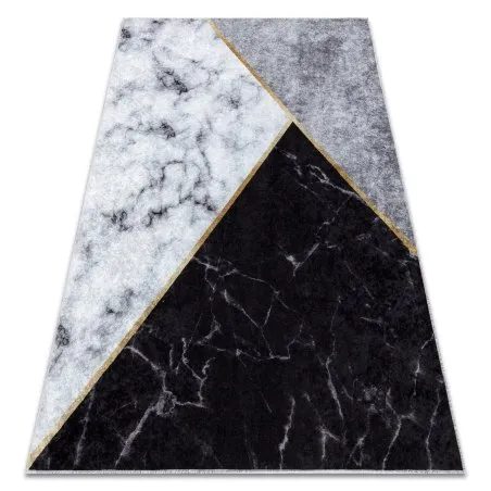 Alfombra lavable MIRO 51330.804 Mármol, geométrico antideslizante - gris