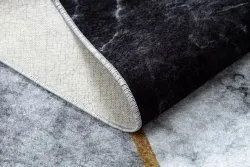 Alfombra lavable MIRO 51330.804 Mármol, geométrico antideslizante - gris