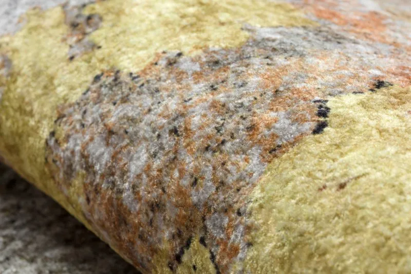 Alfombra lavable MIRO 51463.802 Abstração antideslizante - gris / oro