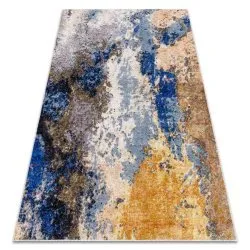 Alfombra lavable MIRO 51774.802 Abstração antideslizante - azul / beige
