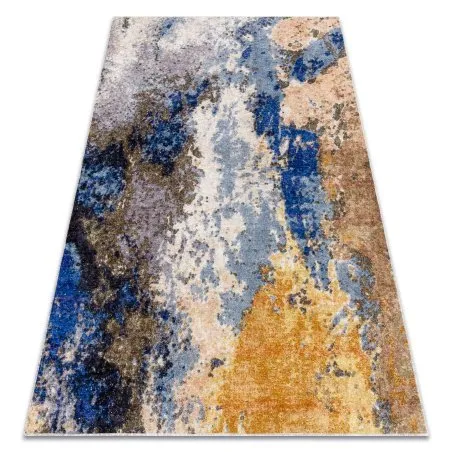 Alfombra lavable MIRO 51774.802 Abstração antideslizante - azul / beige